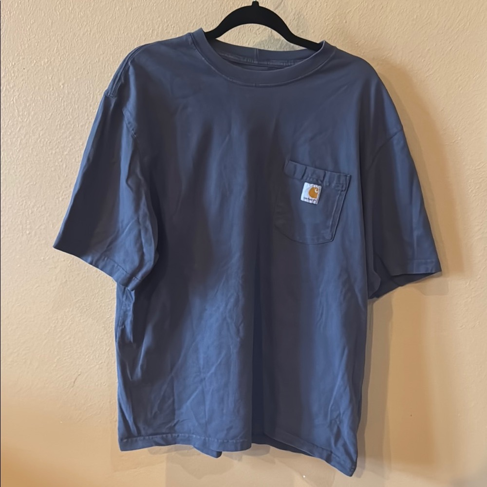 Carhartt Blue Pocket T-Shirt
